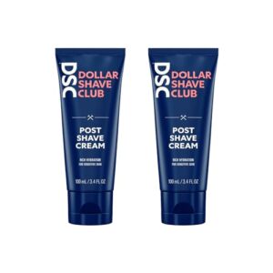 Dollar Shave Club | Post Shave Cream 3.4 ounce (2 Pack) | Hydrating Post Shave Lotion