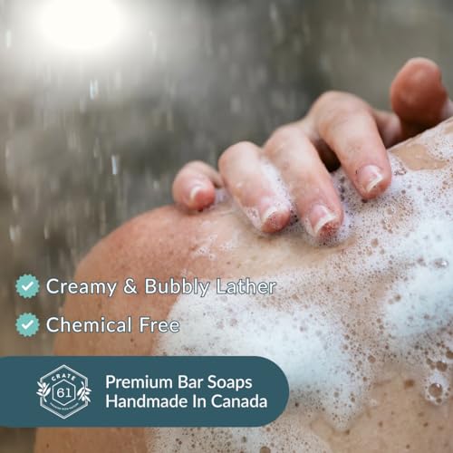 Handmade Vegan Natural Bar Soap Cold Pressed For Face And Body, With Premium Essential Oils, For Men And Women 3 Pack (Lavender) - Image 8