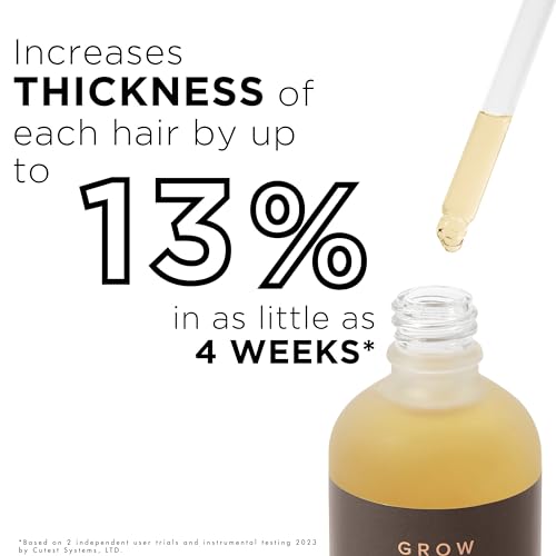 Grow Gorgeous Density Serum Intense - Vegan Hair Serum with Caffeine, Red Clover and Peptides for Thinning Hair and Hair Loss. Cruelty Free Hair Growth Serum - Image 7