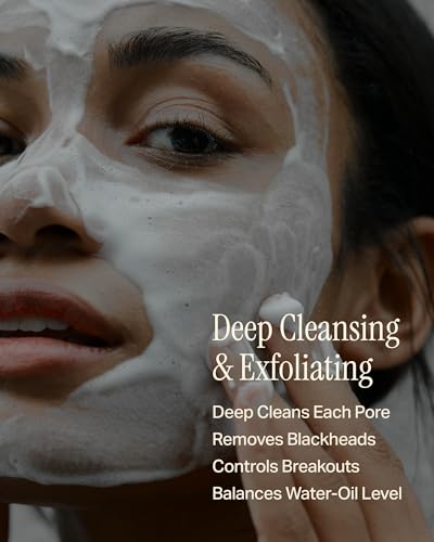 Cardi B Cleanser Recovery Mud Pack to Foam Facial Cleanser | 2-in-1 Hydrating Korean Foaming Cleanser Face Wash for Pore Reduction, Sebum Control & Makeup Cleansing | Clay Mask (3.72 fl oz) - Image 7