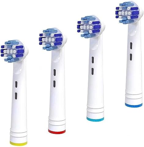Replacement Brush Heads Compatible with OralB Braun- Pack of 8 Professional Electric Toothbrush Heads- Precision Refills for Oral-b 7000, Clean, Oral B Pro 1000, 9600, 500, 3000, 8000, Vitality Plus! - Image 8