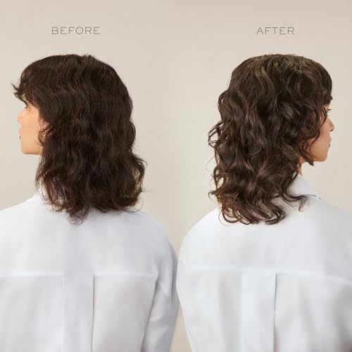 Kristin Ess Castor Oil Leave In Conditioner Spray for Curly, Dry + Damaged Hair - Anti-Frizz Moisturizing Deep Conditioner - Volume + Repair - Color Safe Women's Styling Product - Pear Fragrance - Image 4