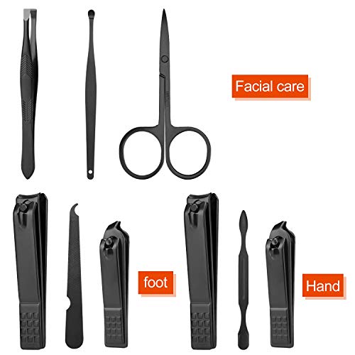 Manicure Set Personal Care Nail Clipper Kit Manicure Professional Manicure Pedicure Set Mens Accessories Personal Care Set Nail Grooming Kit Present for Men Husband Boyfriend Parent - Image 4