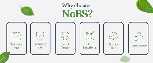 NOBS Toothpaste Tablets - Nano Hydroxyapatite, Flouride & Plastic Free, Eco & Travel Friendly - Remineralize with NHA (1 Month) - Image 6