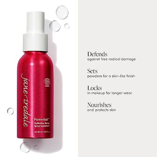 jane iredale POMMISST Hydration Spray Mineral Makeup Setting Spray with Antioxidants Hydrates and Conditions All Skin Types Vegan & Cruelty-Free - Image 2