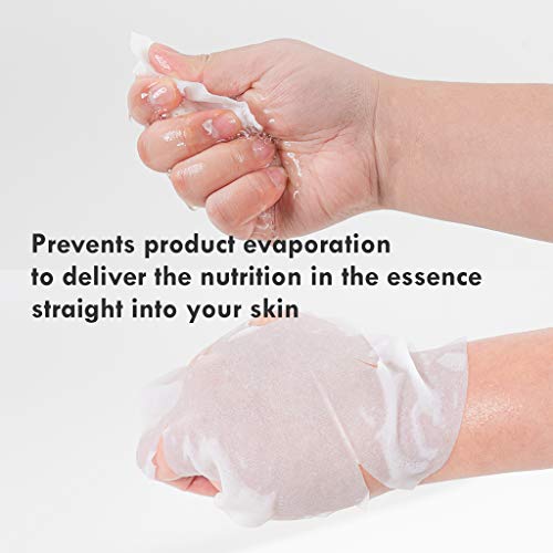 DERMAL 24 Combo Pack A Collagen Essence Korean Face Mask - Hydrating & Soothing Facial Mask with Panthenol - Hypoallergenic Self Care Sheet Mask for All Skin Types - Natural Home Spa Treatment Mask - Image 6