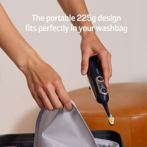 Soocas NEOS II Refresh Set - Electric Toothbrush with Water Flosser, Sonic Electric Toothbrush for Adults, Water Flosser for Teeth, Portable Flossing Toothbrush, 100% Plaque Removal, Dark Violet - Image 8
