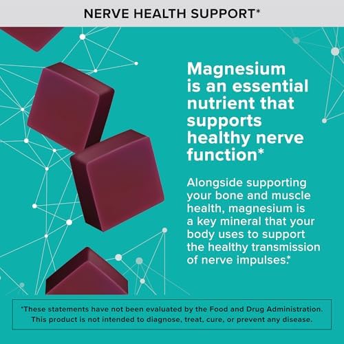 Qunol Magnesium Citrate Soft Chews, 350mg Extra Strength Magnesium Supplement, High Absorption to Support Nerve, Bone and Muscle Health, 90 Count - Image 7