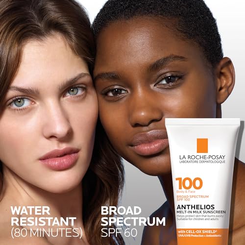 La Roche-Posay Anthelios Melt-In Milk Sunscreen SPF 100 | Sunscreen For Body & Face | Broad Spectrum SPF + Antioxidants | Oil Free Sunscreen Lotion | For Sun Sensitive Skin | Oxybenzone Free - Image 2