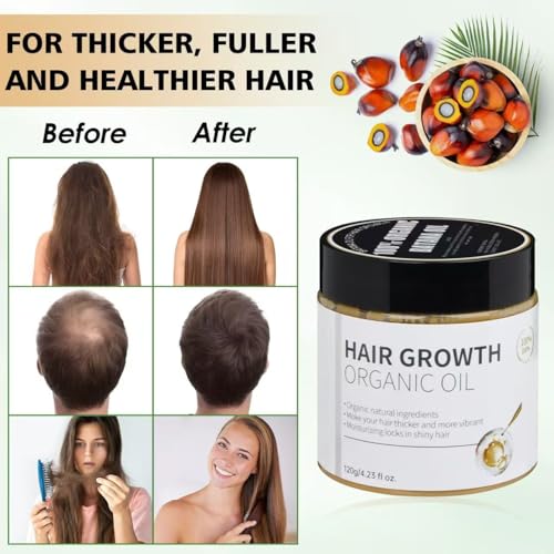 Pure Batana Oil - Natural Hair Treatment for Deep Nourishment, Repair, and Growth - Enhances Smoothness and Reduces Tangles - Easy Application for Maximum Hydration - Image 6