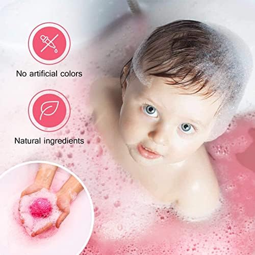 Bath Bombs Gift Set - 5 Large Fizzy Spa Bombs with 4 Scented Candles for Women - Moisturizing Bubble Bath with Essential Oils for Valentine's, Birthday Gifts - Image 6