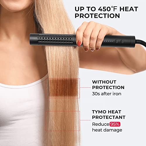 TYMO Heat Protectant Spray for Hair with Argan Oil for Styling Tools, Heat Protection Spray to Smooth & Hydrate, Natural Clean Formulation, Multi-benefit Treatment, Lightweight for All Hair Types - Image 2