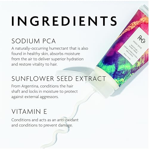 R+Co High Dive Moisture and Shine Crème | Deep Hydration + Softens + Eliminates Frizz | Vegan + Cruelty-Free | - Image 3