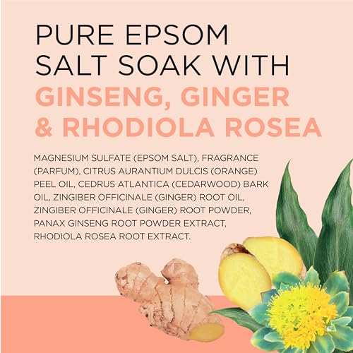 Dr Teal's Pure Epsom Magnesium Salt Soak, Stress Relief with Essential Oils, 3lbs - Image 9