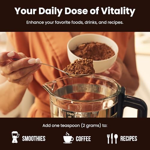 Organic Mushroom Powder - 10-in-1 Complex - Lions Mane, Reishi, Shiitake, Chaga, Turkey Tail, Cordyceps, Maitake & More - Mushroom Supplement Powder Blend for Memory, Focus & Immune Support - 8oz - Image 5