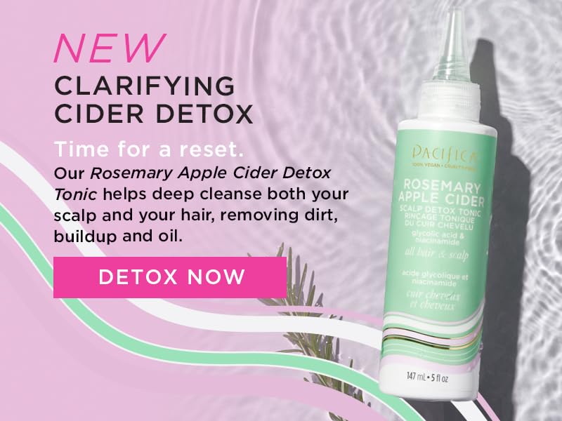 Pacifica Scalp Detox Tonic – Rosemary Apple Cider with Salicylic Acid for Clarifying and Purifying Itchy, Dry Scalp, Vegan & Cruelty-Free, 5 oz - Image 4