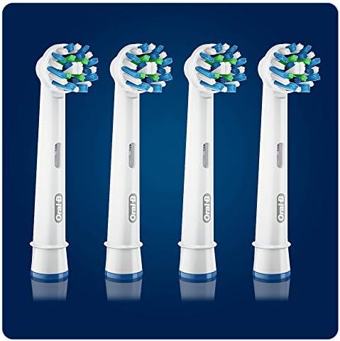 Oral B Cross Action Electric Toothbrush Replacement Brush Heads Refill, 4Count - Image 6