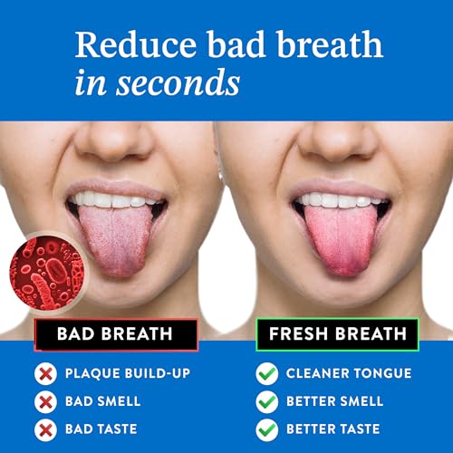 Tongue Scraper For Adults (2 Pack), Reduce Bad Breath, Metal Tongue Scraper, Tongue Cleaner, Tongue Scraper, Stainless Steel Tongue Scraper, Tongue Cleaner for Adults, Tongue Scrubber - Image 2