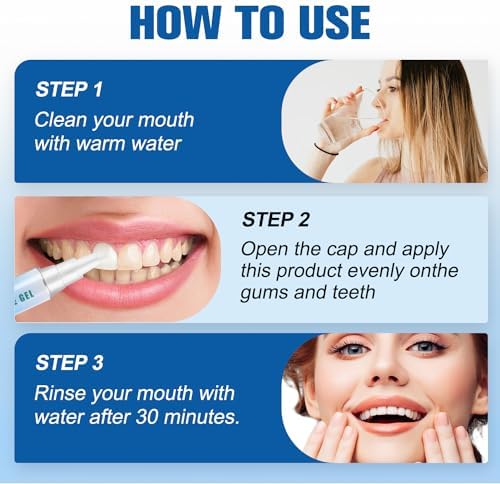 Taileden Gum Repair Therapy Gel, Taileden Gum Care Gel,Taileden™ Gum Therapy Gel,Gum Shield Therapy Gel Gum Therapy Gel for Recessed Gums,Teeth Whitening Essence Pen Reduce Yellowing Oral Care - Image 7