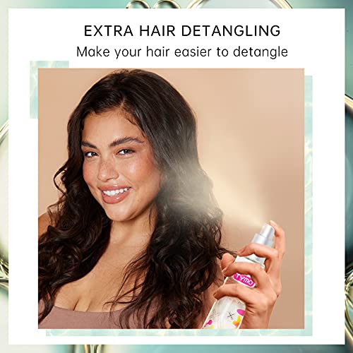 TYMO Heat Protectant Spray for Hair with Argan Oil for Styling Tools, Heat Protection Spray to Smooth & Hydrate, Natural Clean Formulation, Multi-benefit Treatment, Lightweight for All Hair Types - Image 7