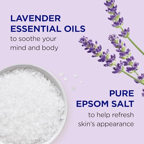 Dr Teal's Foaming Bath with Pure Epsom Salt, Soothe & Sleep with Lavender, 34 fl oz (Pack of 4) (Packaging May Vary) - Image 3