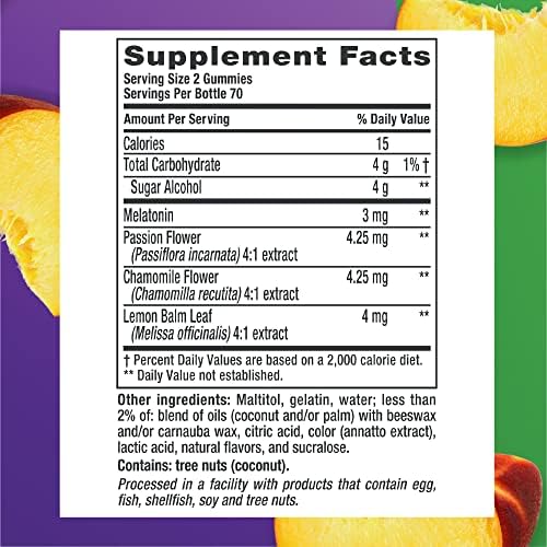 Vitafusion Melatonin Gummy Vitamins, 140 Count (Pack of 1) - Image 8