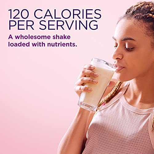 Nature's Bounty Complete Protein & Vitamin Shake Mix with Collagen & Fiber, Contains Vitamin C for Immune Health, Vanilla Flavored, 16 Oz - Image 3