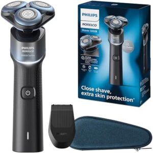 Philips Norelco Shaver 5000X, Rechargeable Wet & Dry Shaver with Precision Trimmer and Storage Pouch, X5006/85