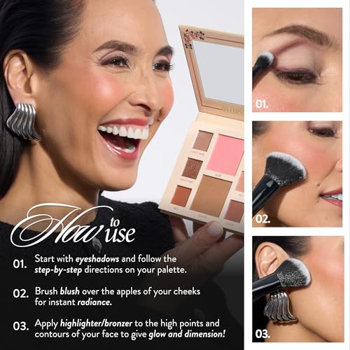 LAURA GELLER NEW YORK Annual Party in a Palette Full Face Palette Set (01 Ready to Jetset!) - Image 5