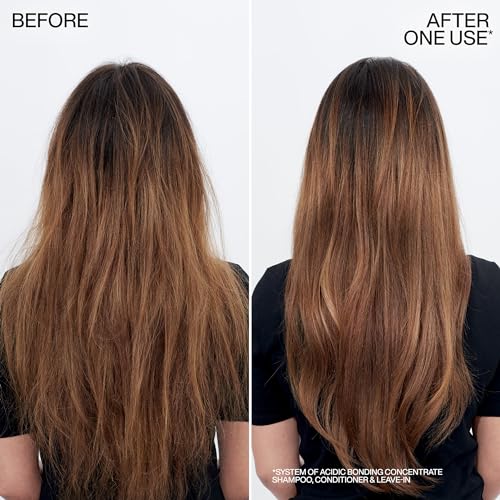 Redken Bonding Leave In Conditioner for Damaged Hair | Acidic Bonding Concentrate | Leave In Hair Repair Treatment | Strengthens Weak Hair | Safe for Color-Treated Hair & All Hair Types - Image 4