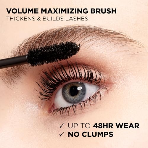 L’Oréal Paris Makeup Voluminous Original Waterproof Mascara, Black Brown, 0.28 Fl Oz (Pack of 2) - Image 5