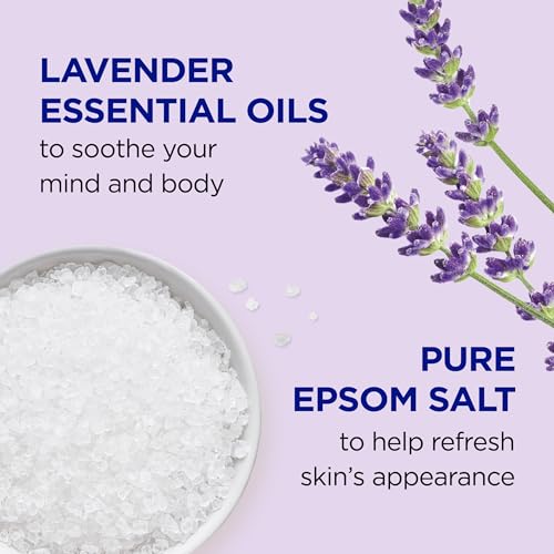 Dr Teal's Foaming Bath with Pure Epsom Salt, Soothe & Sleep with Lavender, 34 fl oz (Pack of 2) - Image 3