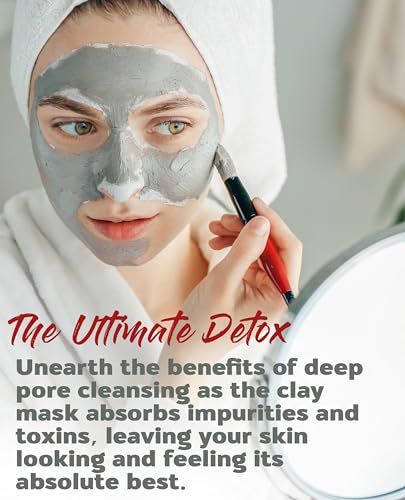 Aztec Secret – Indian Healing Clay 1 lb – Deep Pore Cleansing Facial & Body Mask – The Original 100% Natural Calcium Bentonite Clay – New Version 2 - Image 5