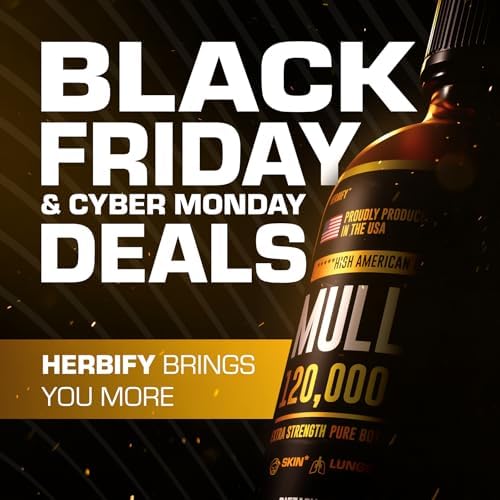 HERBIFY Mullein Drops - Lung Cleanse - Leaf Extract - Powerful Mullein for Immune Support,Detox & Respiratory Support - Made in USA - Herbal Supplements - 4 Oz - Image 2