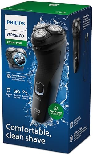 Philips Norelco Shaver 2400, Rechargeable Cordless Electric Shaver with Pop-Up Trimmer, X3001/90 - Image 12