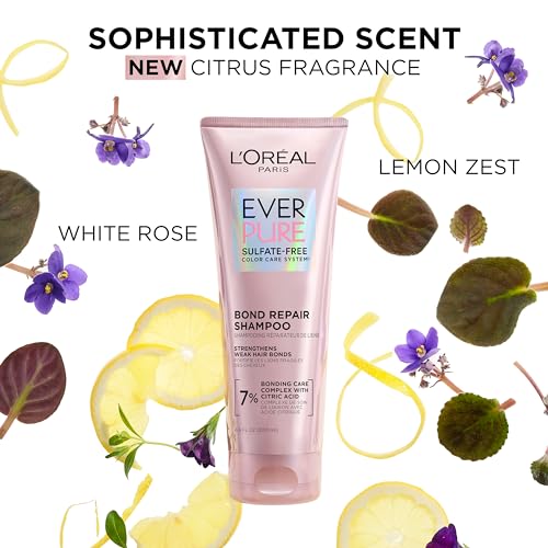 L'Oreal Paris EverPure Sulfate-Free Vegan Hair Care Kit - Shampoo and Conditioner to Strengthen and Repair Hair Bonds (Packaging May Vary) - Image 6
