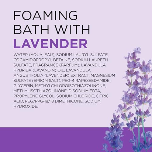 Dr Teal's Foaming Bath with Pure Epsom Salt, Soothe & Sleep with Lavender, 34 fl oz (Pack of 2) - Image 10