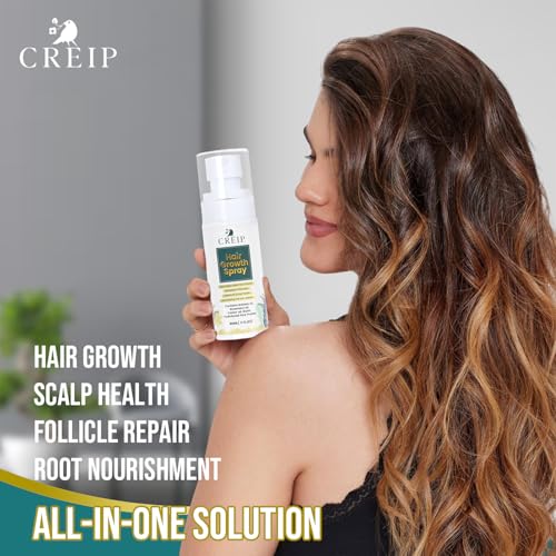 Natural Hair Growth Oil Spray: Batana Rosemary Serum Biotin Caffeine Scalp Care Treatment - Thinning Hair Regrowth Thickening for Women Men 2 FL OZ - Image 7