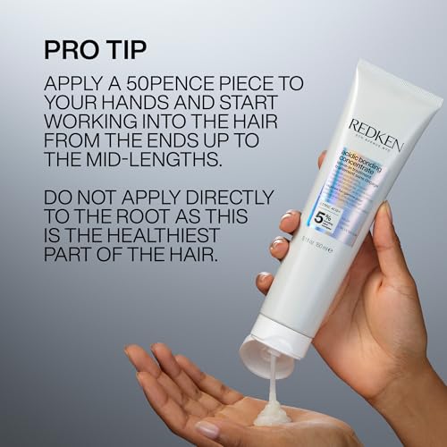 Redken Bonding Leave In Conditioner for Damaged Hair | Acidic Bonding Concentrate | Leave In Hair Repair Treatment | Strengthens Weak Hair | Safe for Color-Treated Hair & All Hair Types - Image 6
