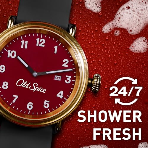 Old Spice Body Wash for Men, 24/7 Shower Fresh with Lasting Scent, Red Collection, Swagger with Cedarwood Scent, 24 fl oz (Pack of 2) - Image 3