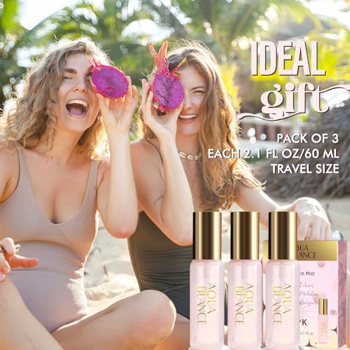 Body Spray for Women, Body Fragrance Mist Gift Set, 3-Pack, Each 60ml/2.1 FlOz, Travel Size Three Scents, Womens Body Spray - Image 5