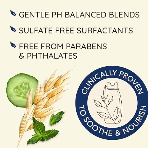 Aveeno Fresh Greens Blend Natural Volumizing Shampoo, Cucumber, Rosemary, for Fine Hair, 12 fl oz - Image 4