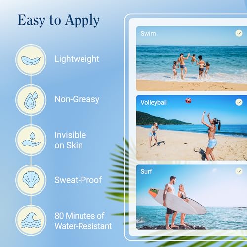 Florida Glow SPF 50 Sunscreen Spray- Hawaii 104 Reef Act & Florida Keys Compliant Broad Spectrum Water Resistant Sport Sun screen - Child Friendly PABA Free & Oxybenzone Free (5.5 Fl Oz 2-pack) - Image 5