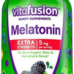 Vitafusion Extra Strength Melatonin Gummy Vitamins, 5mg, 120 ct Gummies