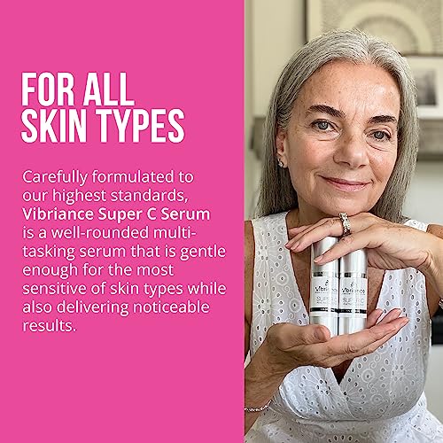 Vibriance Super C Serum for Mature Skin, Made in USA, All-In-One Formula Hydrates, Firms, Lifts, Smooths, Targets Age Spots, Wrinkles, Vitamin C Serum; 1 fl oz - Image 7