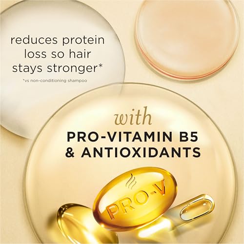 Pantene Conditioning Detangler Spray, Pro-V Repair & Protect, Nutrient Boost for Damaged Hair, Antioxidant Enriched, Leave-In Conditioner, Smooth & Shine, Sulfate-Free, 8.5 Fl Oz, 3 Pack - Image 6