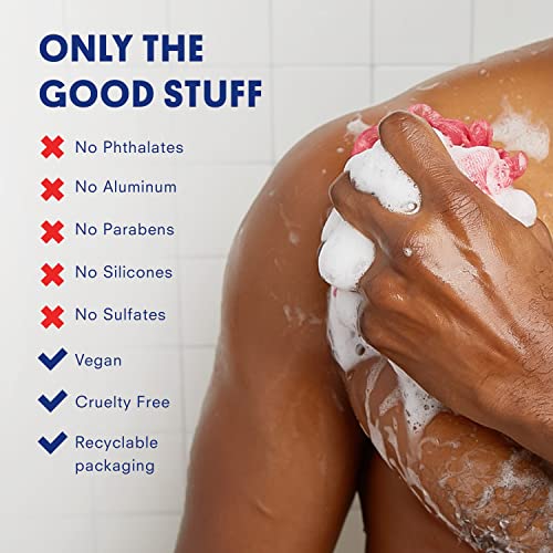 Huron Men’s Moisturizing Body Wash – Crisp & Invigorating Scent of Citrus, Eucalyptus, Mint, & Aromatic Greens - Made With Coconut Oil, Vitamin E & Witch Hazel – Vegan, Cruelty-Free - 12.2 fl oz - Image 6