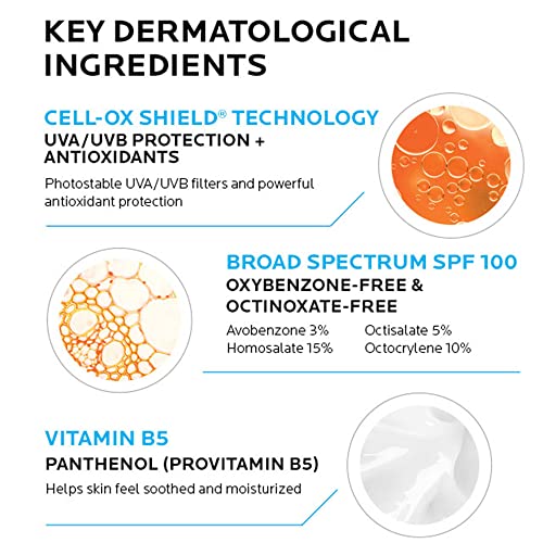 La Roche-Posay Anthelios Melt-In Milk Sunscreen SPF 100 | Sunscreen For Body & Face | Broad Spectrum SPF + Antioxidants | Oil Free Sunscreen Lotion | For Sun Sensitive Skin | Oxybenzone Free - Image 6