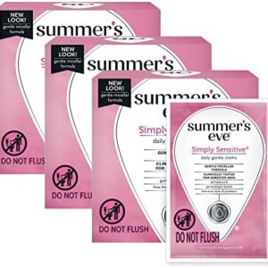 Summer's Eve Feminine Cleansing Wipes, Simply Sensitive, 16 Count, 3 Pack