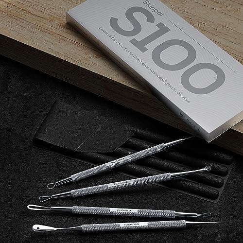 Skinpal Pimple Popper Tool Kit | Milia Remover | Lancets for Facial Extraction | Whitehead Extractor Tool | Comedone Extractor | Blackhead Remover Tool | Acne Needle Tool & Cyst Removal Tool. - Image 5